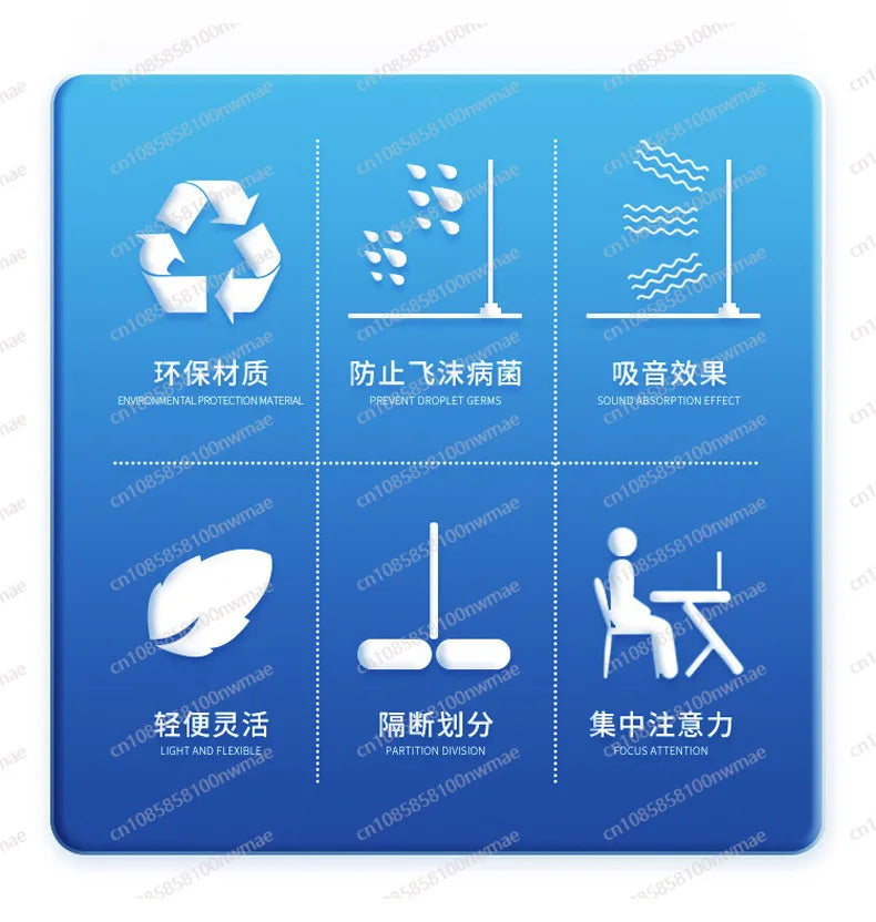 Simple desktop recording studio noise reduction office home desktop reading sound insulation cover can be moved