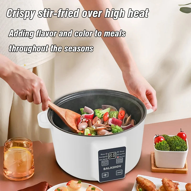 220V Multi Cookers Portable Electric Cooker Household Non-stick Pan Hot Pot Rice Cooker Cooking Appliances