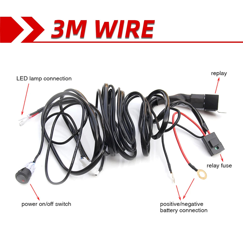 CO LIGHT 42 inch Single Row Off Road LED Driving Roof Bumper Light Bars DRL 2 Style Mounting Brackets for Off road ATV UTV SUV