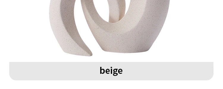 European Ceramic Vase Set Creative White Simple Home Decoration Living Room Entryway TV Cabinet Decoration