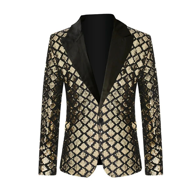 veste de conception a paillettes