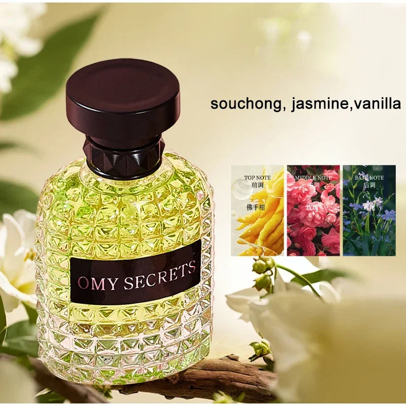 Rivet Series Fresh Perfume Woody Fruity Floral Long-lasting Light Fragrance Ladies Deodorant Bergamot High-quality Charm Perfume