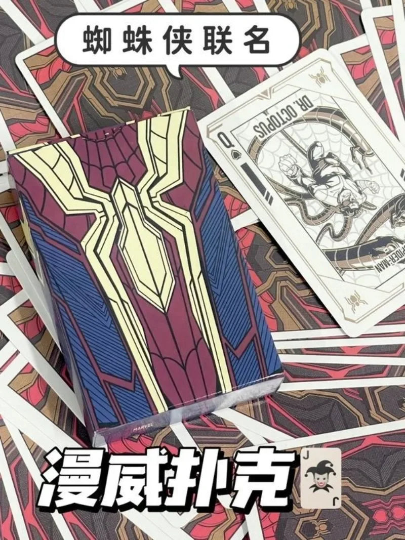 Marvel  Iron Man Spiderman Captain America Black Panther Darken Thor new high-looking and cool playing cards for men and women
