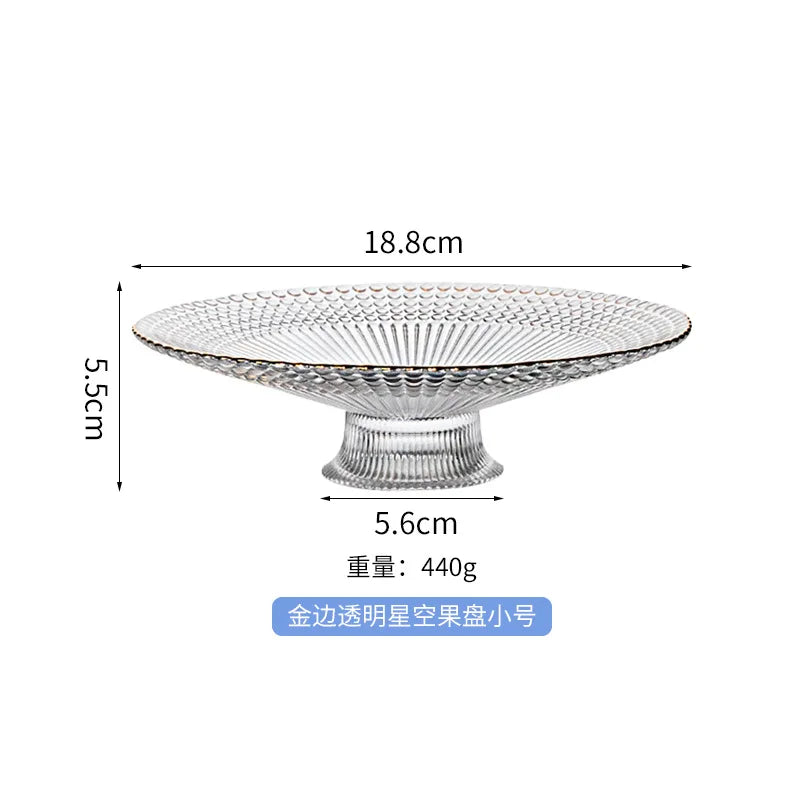 Kitchen Storage Plates Reusable Containers Washing Tray Plates Advanced Luxury Vassoio Portaoggetti Decoration Accessories