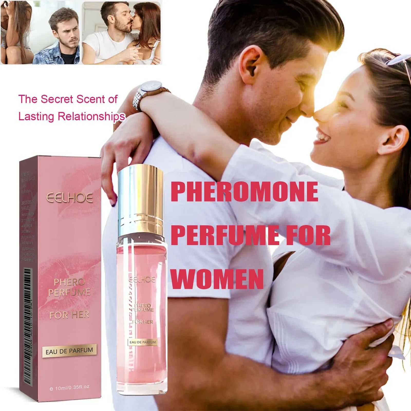 10ml Flirting Perfume Women Man Pheromone Sexually Stimulating Fragrance Oil Fresh Light And Long-lasting Fragrance Sexy Product