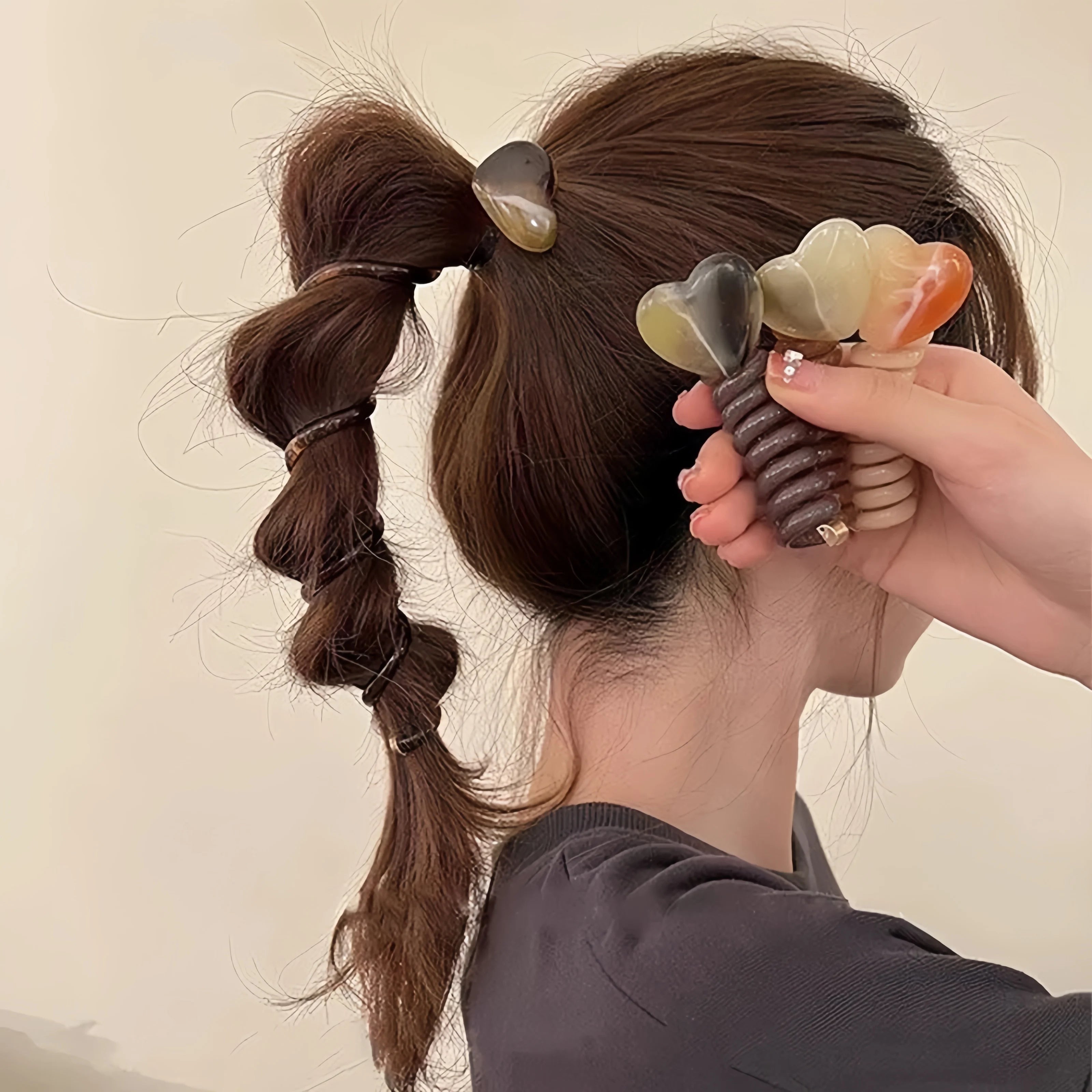 Attaches à cheveux Bouclées