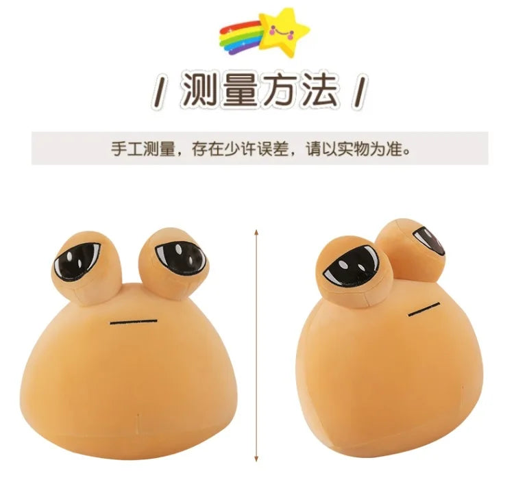 22/30/40/55cm My Pet Alien Pou Big Size Plush Toy Kawaii Alien Pet Dolls Cute Pou Stuffed Toys Soft Pillow Animal Gifts for Kids