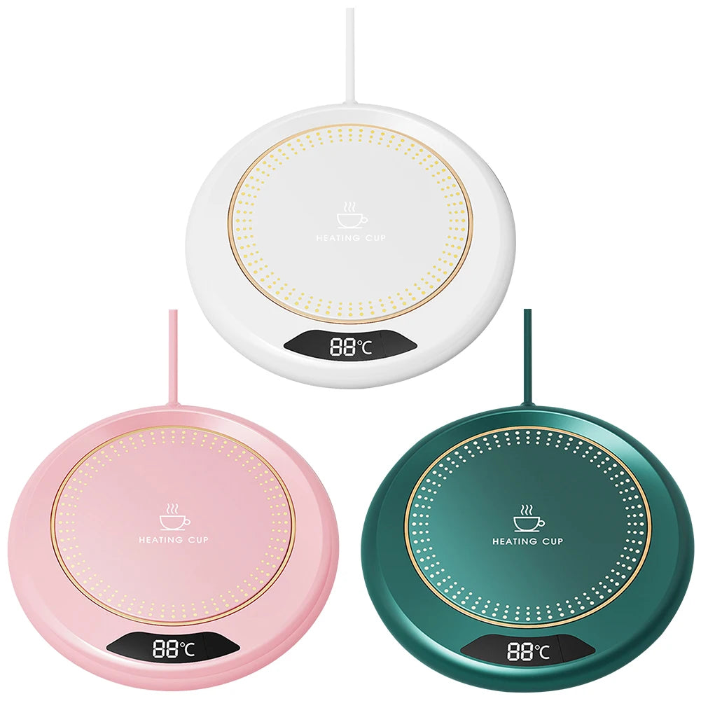 Cup Warmer Coffee Mug Warmer Thermostatic Temperature for Coffee Milk Tea Water DC 5V USB Heating Pad Mug Heater For Home Office