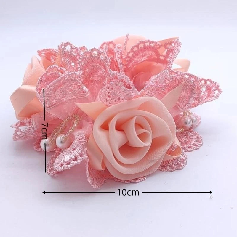 Élastique pour cheveux Fleur