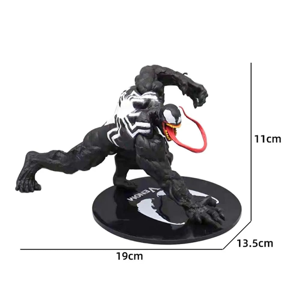 2025 New Marvels Comics IronMans Spidermans Venoms Handmade Model PVC Material Animations Decoration Children's Birthday Gifts