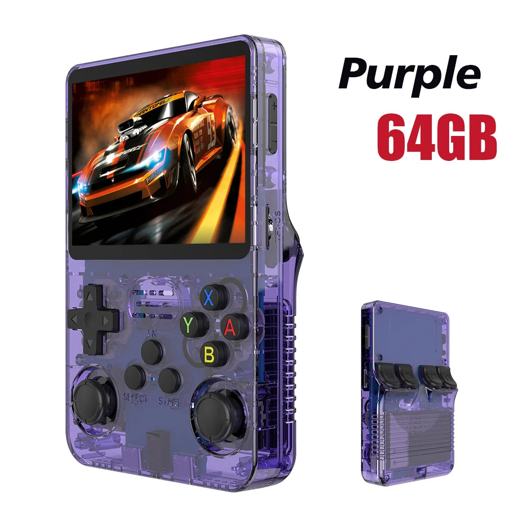 R36S Retro Handheld Video Game Console Linux System 3.5 Inch IPS Screen Portable Pocket Video Player 64G 128GB Games Boy Gift