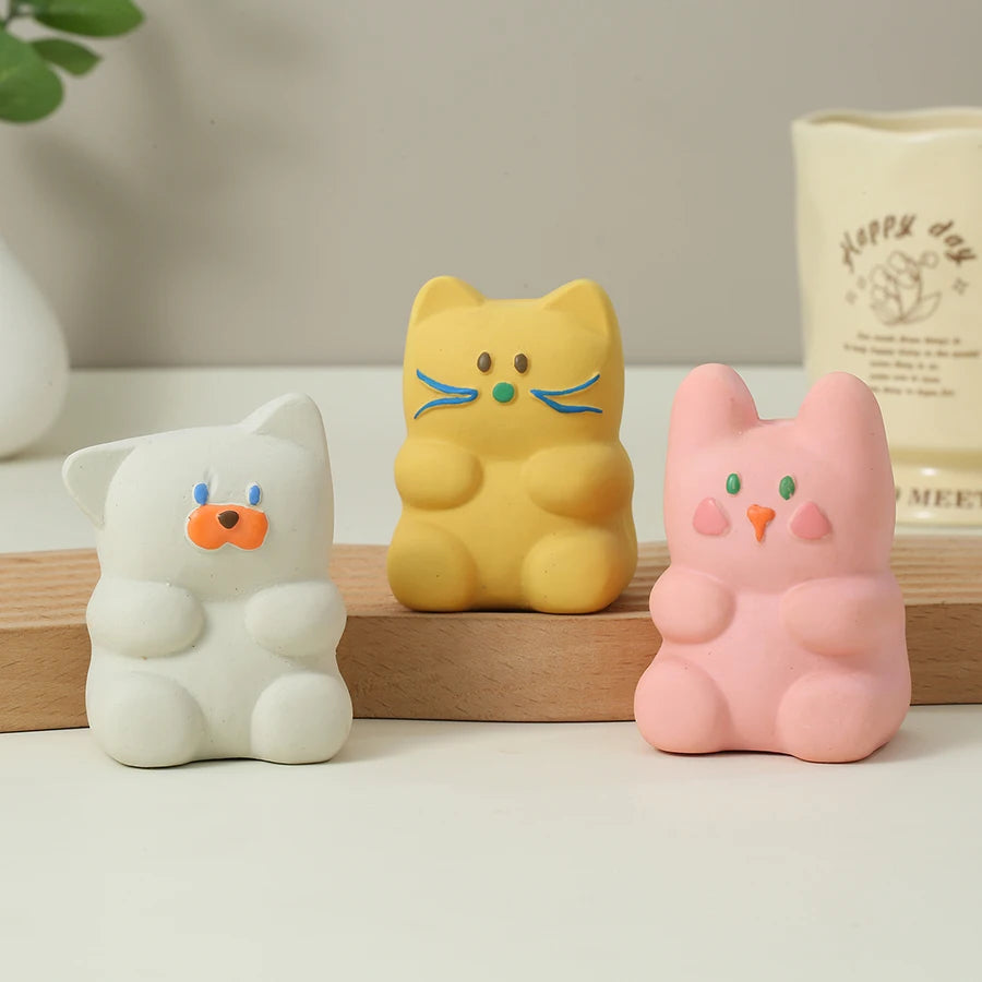 Squeaky Latex Dog Toys - Fun Beeping Pet Toys Set for Puppies & Dogs, Interactive Playtime Companions