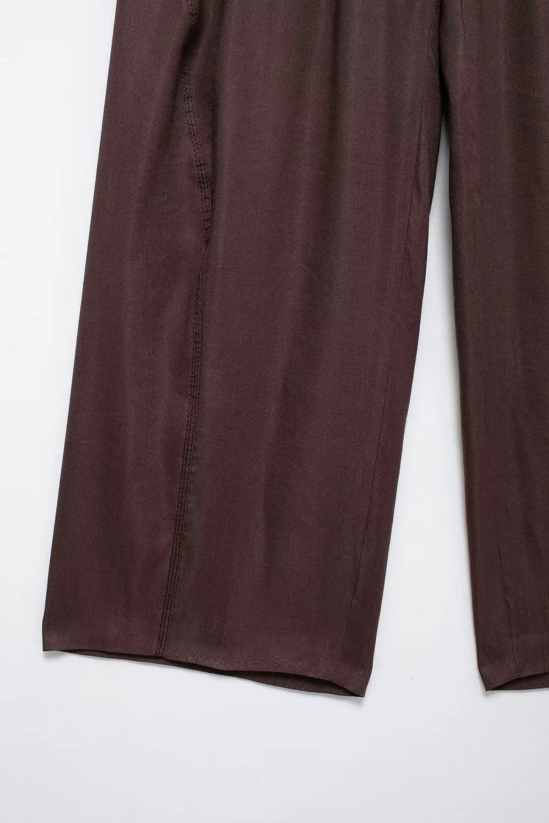 KONDALA Vintage Chic Women Suit Solid Halter Backless Vest Straight Button Loose Pants Fashion 2025 Autumn Office Lady Set