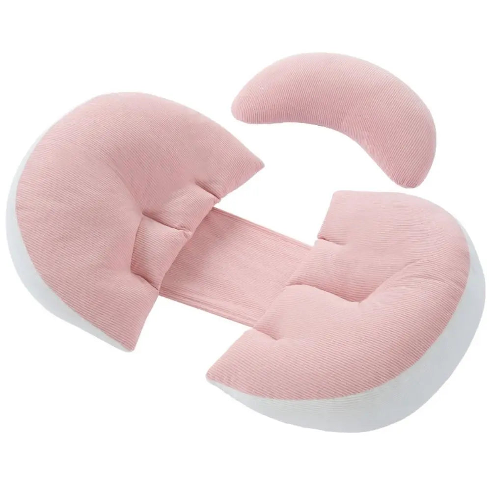 Pregnant Women's Waist Pillow U Shaped Comfort Maternity Pillow Soft Abdominal Support Pregnancy Cushion Sleeping Cushion