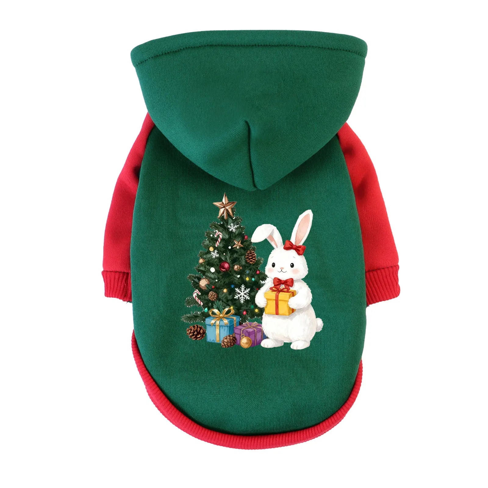 XS-3XL Pet Christmas Clothing, Cat & Dog Winter Warmth  Sweatshirt For Celebrating Christmas Party