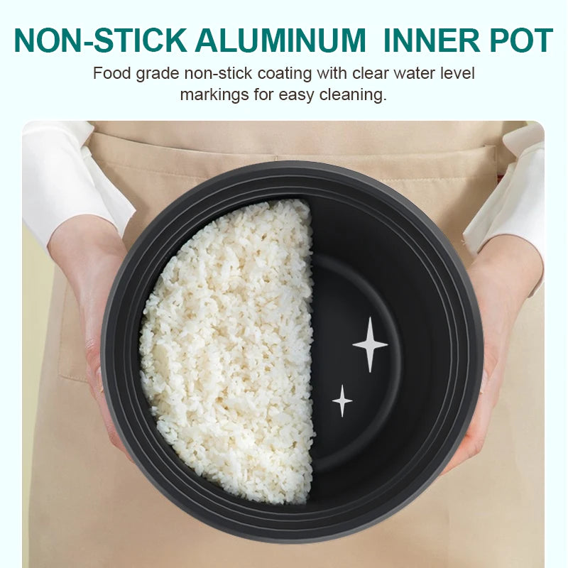 Elecpro Large Capacity Rice Cooker, 7L capacity and 15 cups uncooked capacity, suitable for cooking for 1-15 people