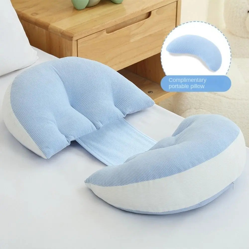 Pregnant Women's Waist Pillow U Shaped Comfort Maternity Pillow Soft Abdominal Support Pregnancy Cushion Sleeping Cushion