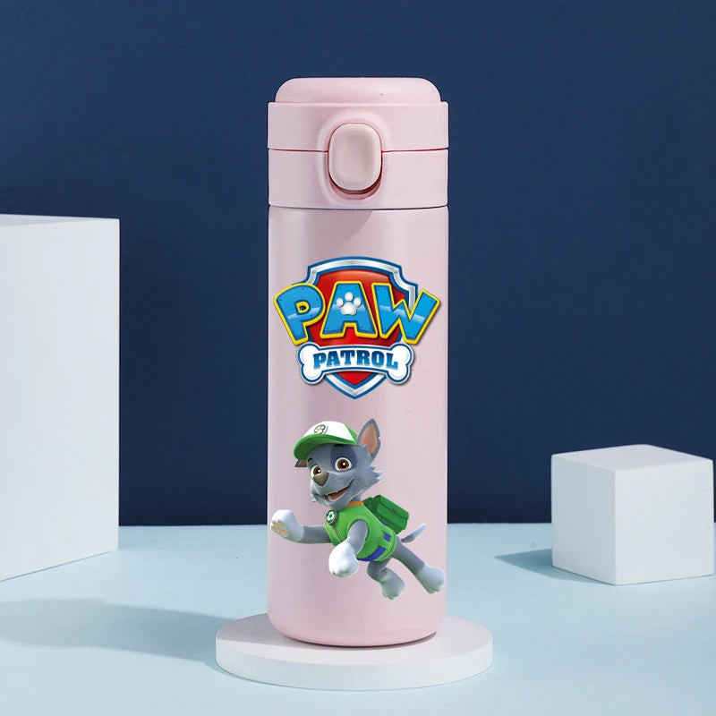 PAW Patrol 420 ML Thermos Mug Anime Kawaii Cartoon 304 Stainless Steel Portable Water Cup Travel Water Bottle Cups Kids Gifts