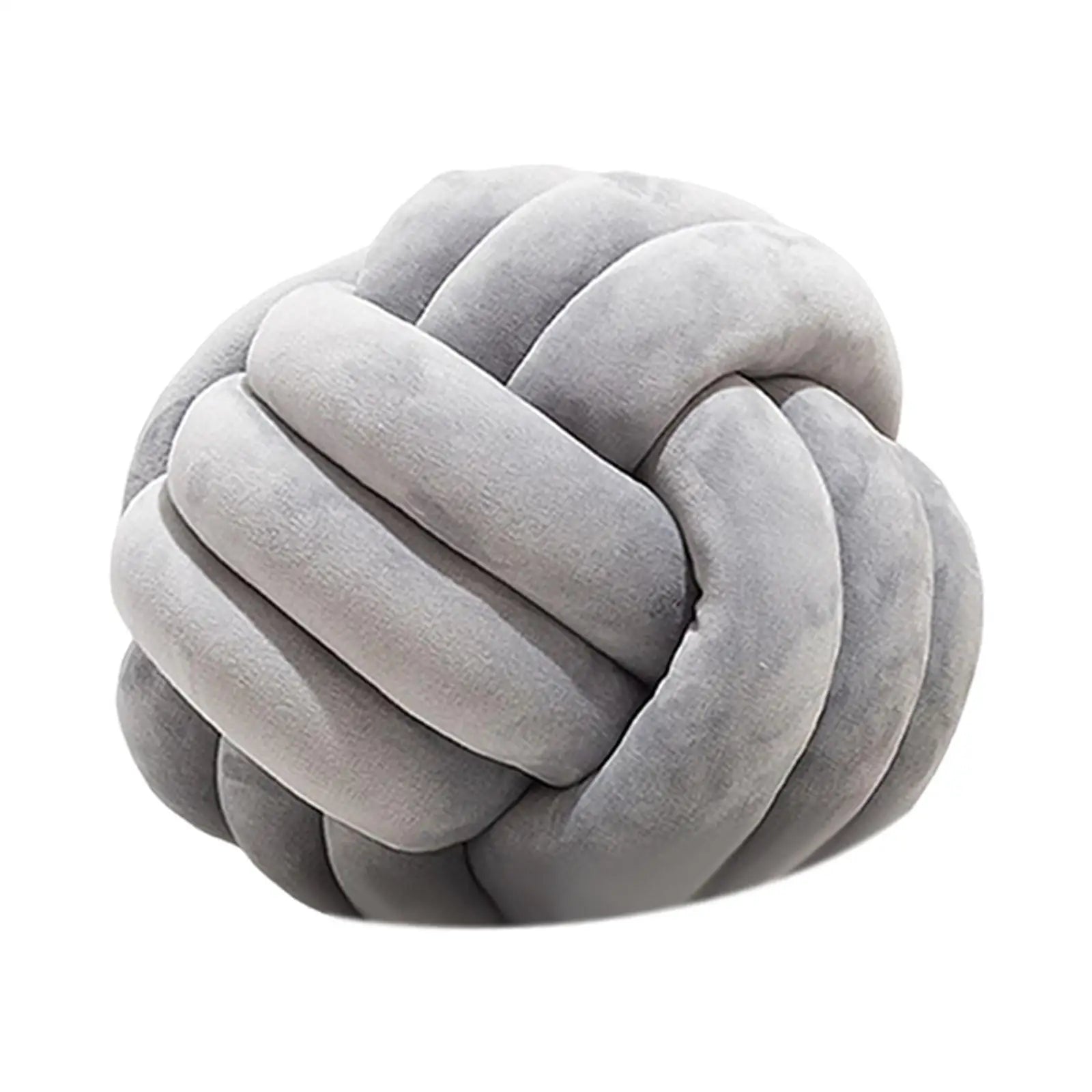 Knotted Plush Soft Knot Ball Pillow Photography Props Home Decor Cushion Soft Knot Ball Pillows Throw Knotted Pillow Handmade