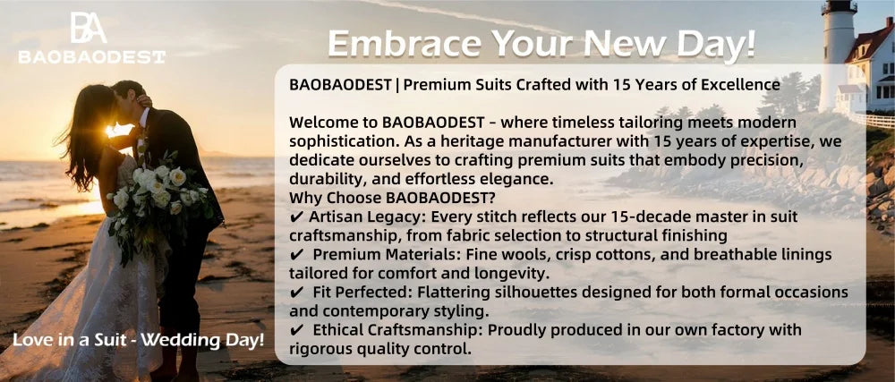 Ensemble de costume 2 pièces veste a col fendu