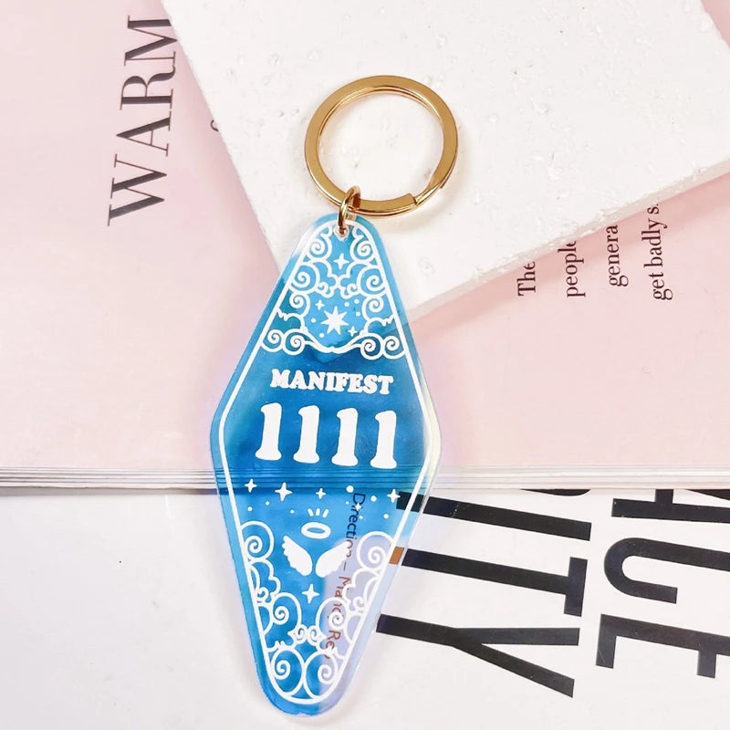 777 444 1111 888 222 تغيير الألوان والأرقام والأكريليك سلسلة مفاتيح هدية فندقية علامة سلسلة مفاتيح سلاسل مفاتيح مراوح مكتب الفندق شعار مخصص