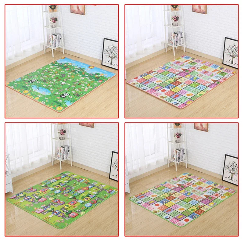 Living Room Household Children's Climbing Mat The Whole Piece of Foldable Game Mat Baby Moisture-proof Foam Floor Mat