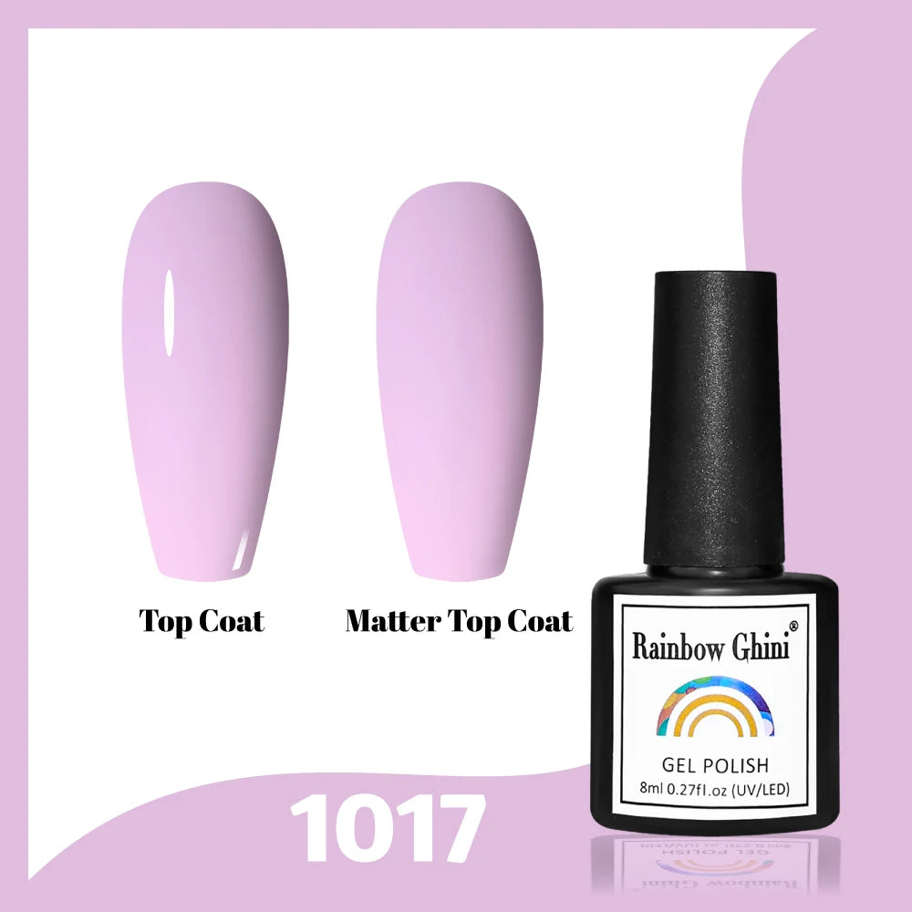 Gel Vernis à ongles semis permanents Paillettes 8Ml 150 couleurs