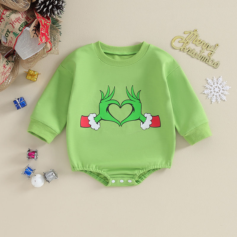 ma&baby 3-18M Christmas Newborn Infant Baby Girls Boys Rompers Long Sleeve Print Jumpsuit Xmas Costumes D05