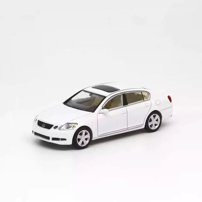 New In Stock Model 1 1:64 Lexus Gs300 Left Steering Simulation Alloy Miniature Die Casting Car Model Custom Children'S Toys Gift