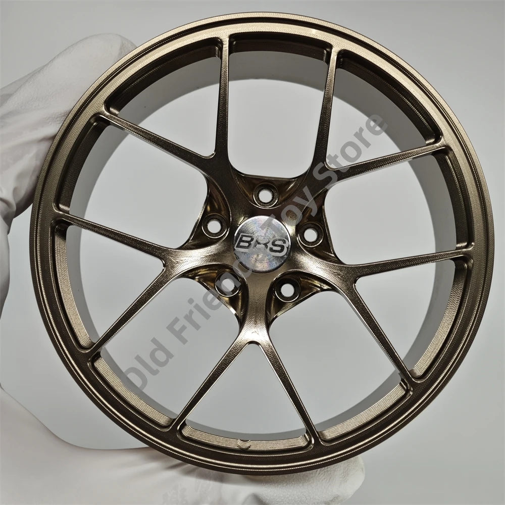 1/5 Car Model Metal Forged Assemble Refitting Wheel Hub  Creative Desktop Display  Personalized  Modification Toys Gift