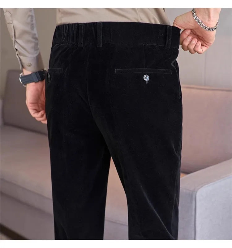 Pantalon de costume velours