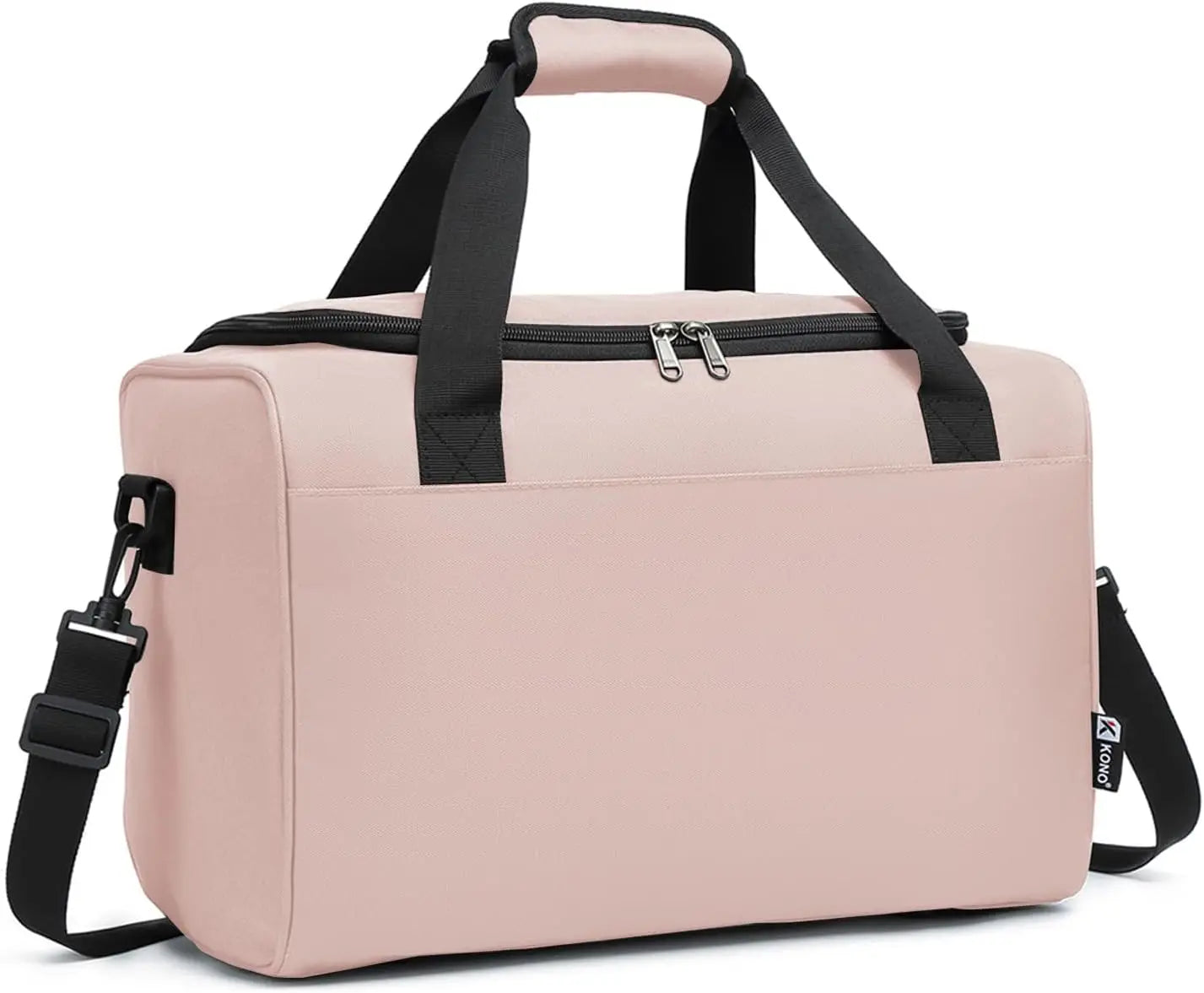 KONO 40x20x2 5 hand luggage bag for Ryanair, travel bag for airplane, men and WOMEN'S Weekender, maximum size with