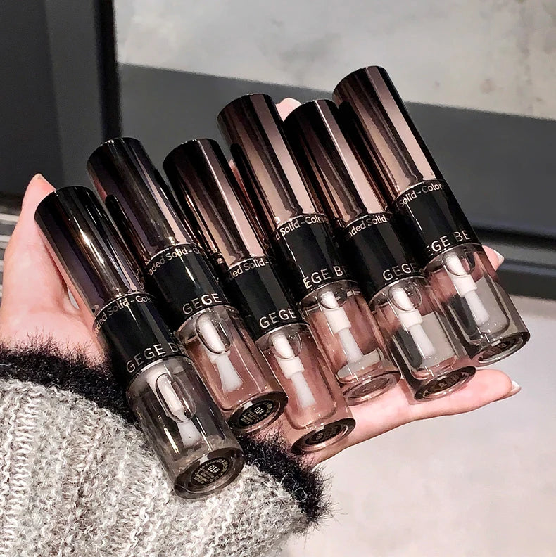 Gege Bear Double-ended Lipstick with Lip Oil for Moisturizing and Hydrating Layered Color-developing Long-lasting Lipstick