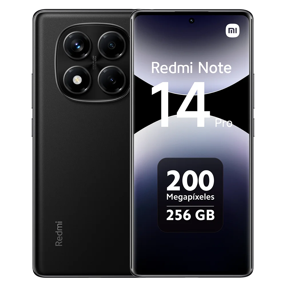 Xiaomi Redmi Note 14 Pro 4G European Version 8+256GB MediaTek Helio G100-Ultra 6.67" AMOLED Display 120Hz  200MP OIS Main Camera 45W Charging, 5500mAh Battery, IP64, NFC