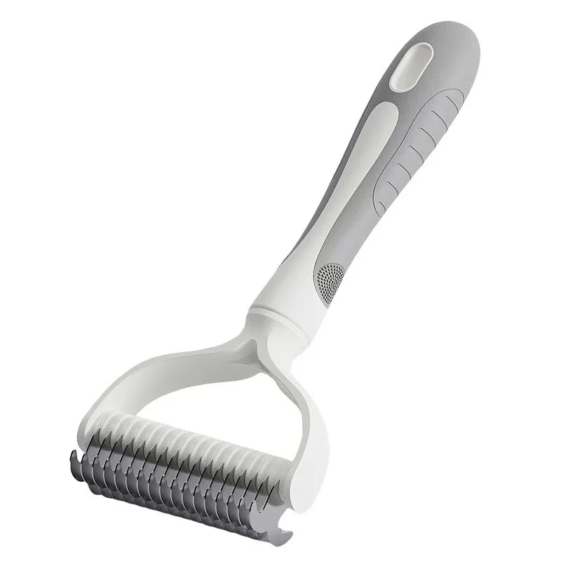 Pet Fur Knot Cutter Cat Hair Remover Comb Cat Grooming Shedding Tools Double Sided Brush Long Curly Hair Cleaner Pets Products