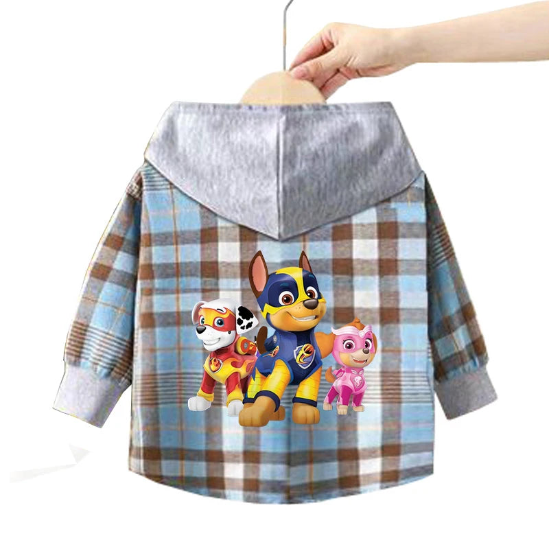 Sweat à capuche veste Manteaux Automne pat patrouille