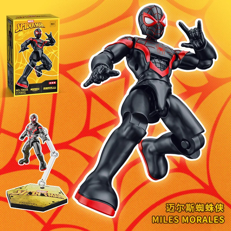 Marvel Legends Blocks Venom BLACK SUIT Spider Man Building Blocks GREEN GOBLIN Cartoon building block Toys For Children Gifts