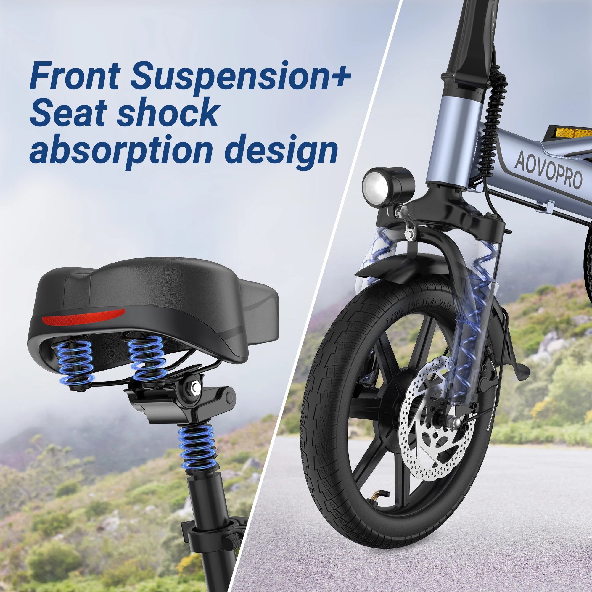 JUICEASE E14/E14 Pro Adult Electric Scooter 35KM/H 14 Inch Tire Escooter 500W Powerful Motor Electric Scooter with Free Seat