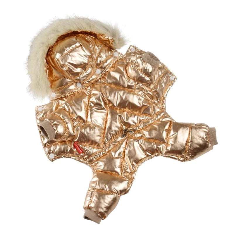 Dog Clothes for Small Medium Dogs Cat Thicken Fleece Warm Puppy Solid Jacket Coat Waterproof Yorkshire Pug Chihuahua Pet Outfits