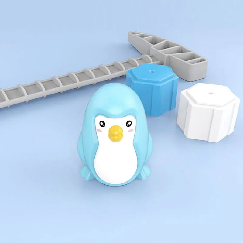 Knocking On Ice To Rescue Little Penguins, Breaking Ice Toys, Children's Puzzle, Brain Training, Parent-Child Games