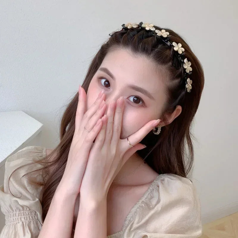 Accessoires pour cheveux pour filles Cravates Bandeaux Bandeaux Scrunchie Bandana Fashion Haarband Korean Tiara Cheveux Fille Kids Cute