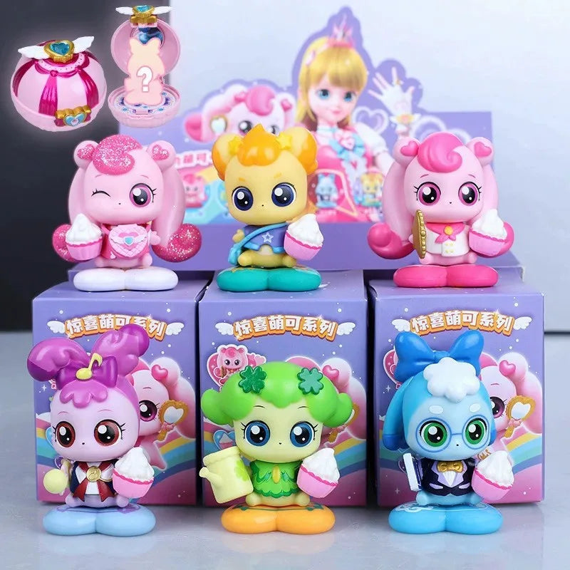 New Hot Catch!Teenieping Season 6 Cute Doll Little Girl Princess Toys Blind Box Style Set 6pcs Children'S Decoration Toys Gifts