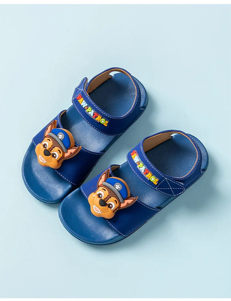 PAW PATROL Children's Sandals Outdoor Comfortable Non-slip Breathable Sandals Heel Strap Shoes for Boys And Girls