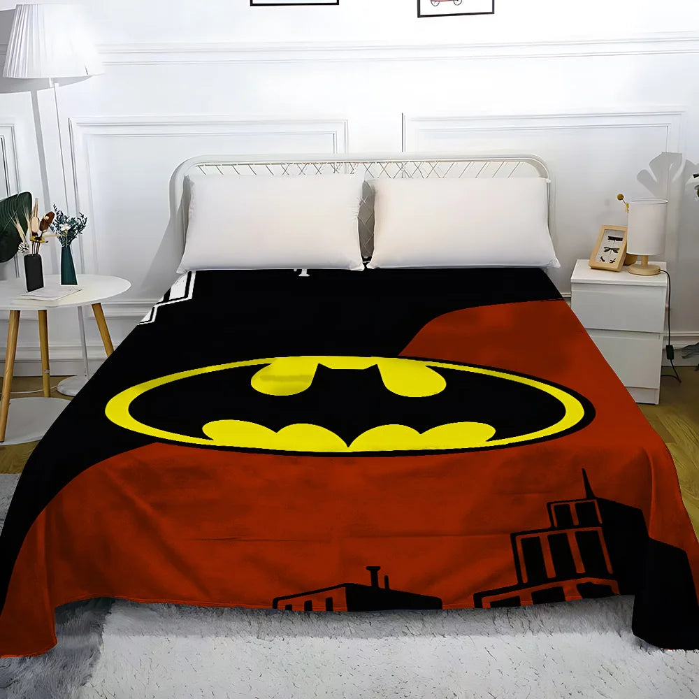 Bedding Adult Children Bed Sheet (no pillowcase) Droop Full Encirclement Mattress Anime For B-Batmans Cover Seasons Universal