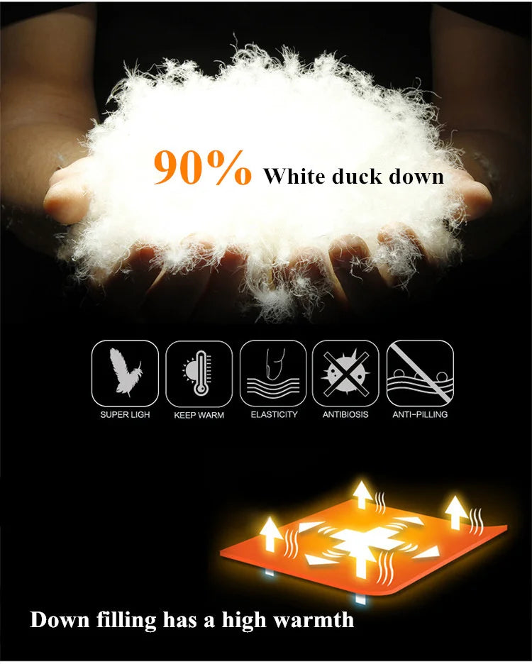 -30 winter snow overalls clothing clothes snowsuit duck down jacket kids girl coat Park infant boy jumpsuit baby toddler romper