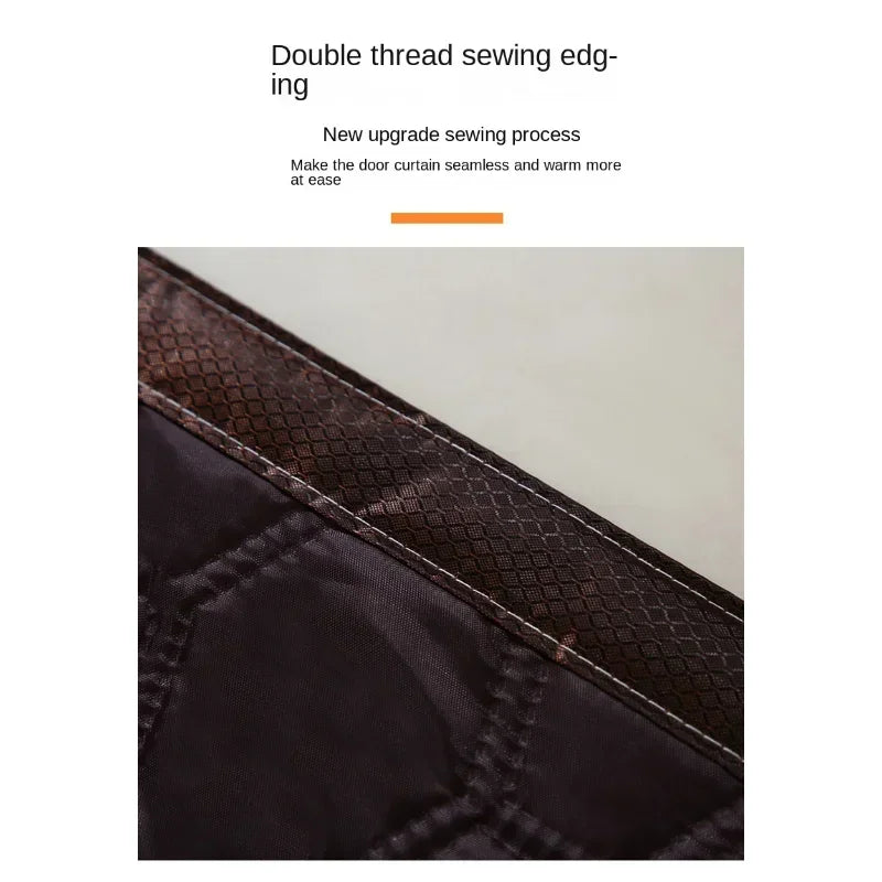 Winter Door Curtain Cotton Household Thick Curtain Insulation Partition, Environmentally Friendly Insulation,cold Air Insulation