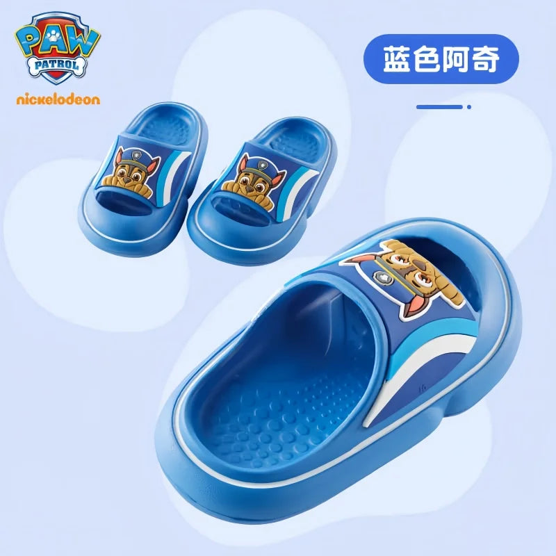 Paw Patrol  Children'S Slippers Woof Team Summer Boys Girls Indoor Non-Slip Bathroom Bath Slippers Baby Home Home