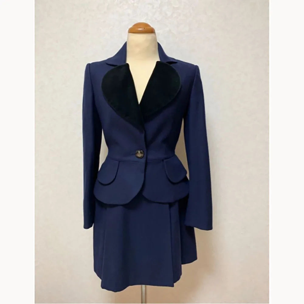 Costume 2 pièces personnalisé slim sweet