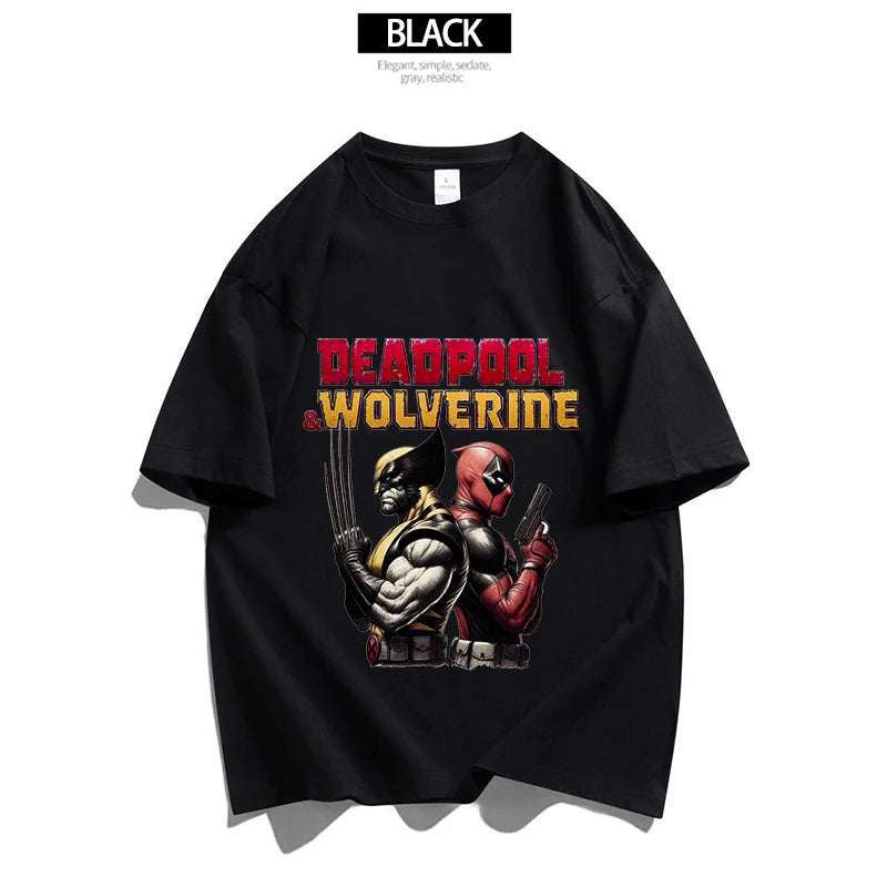 Marvels Spidermans Women Men T Shirt Fashion Printed Summer Clothes Marvels Anime Cartoon Tee Shirt Short Sleeve Tops