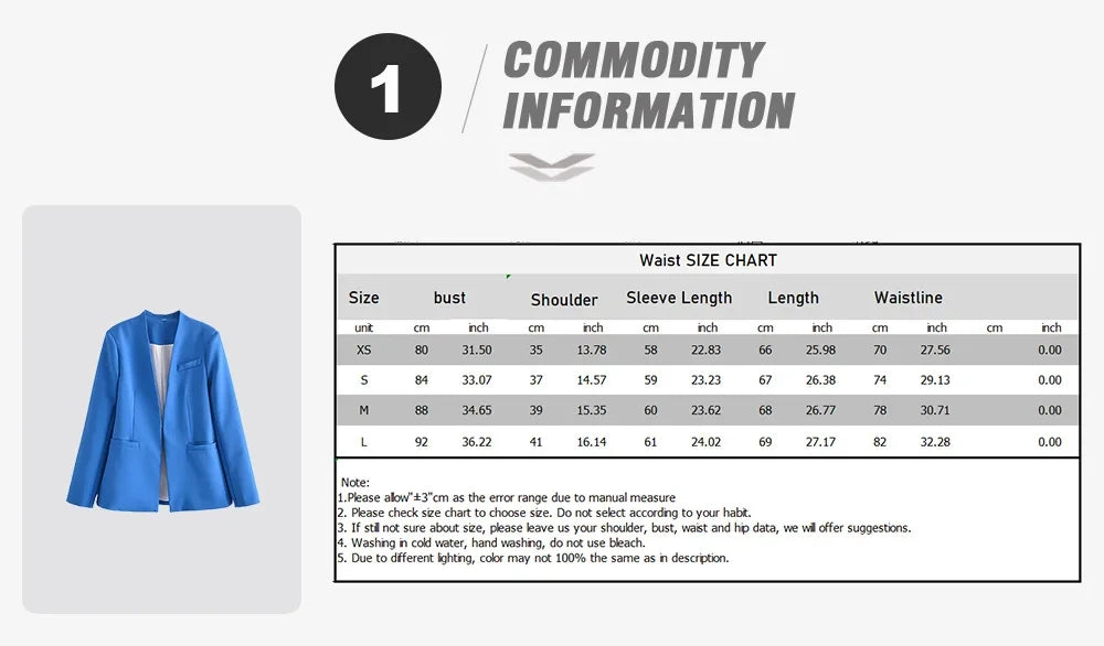 Ensemble 2 pièces pantalon taille haute et veste de bureau